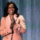 Michelle Obama on stage of the Royal Arena in Copenhagen on April 9, 2019 during a tour to promote her memoir “Becoming”.